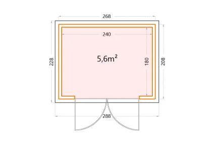 Telluria Classico 2721 - Verde Modern Garden Living