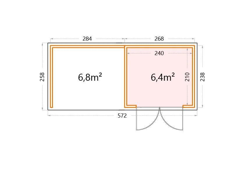 Telluria Lounge 3024 Small - Verde Modern Garden Living