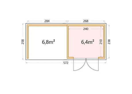 Telluria Lounge 3024 Small - Verde Modern Garden Living