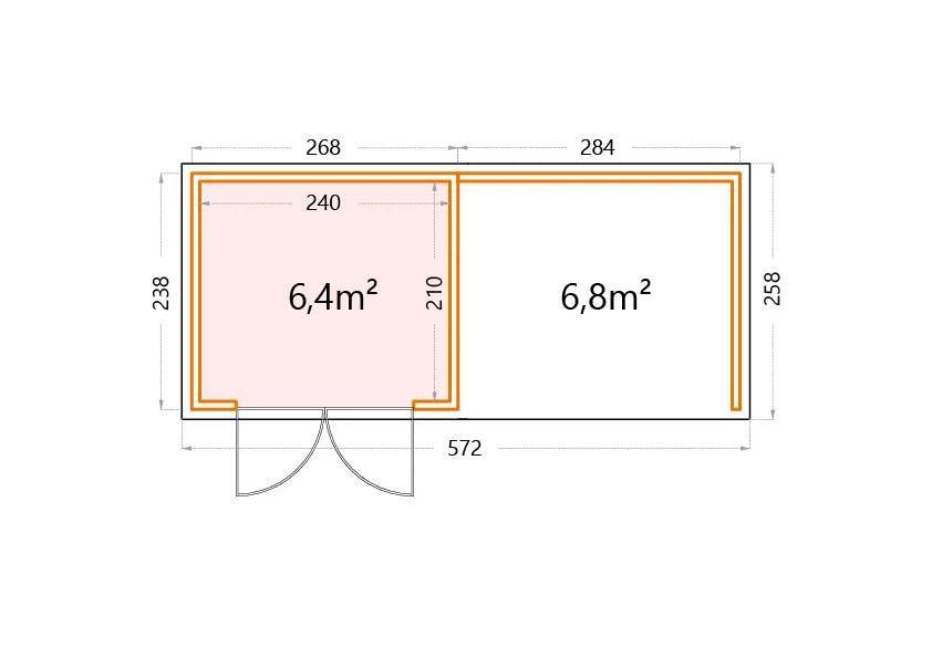 Telluria Lounge 2724 Small - Verde Modern Garden Living