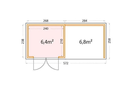 Telluria Lounge 2724 Small - Verde Modern Garden Living