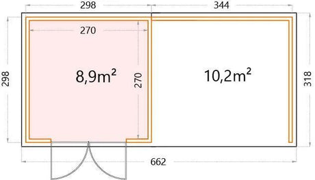 Telluria Lounge 3330 Large - Verde Modern Garden Living
