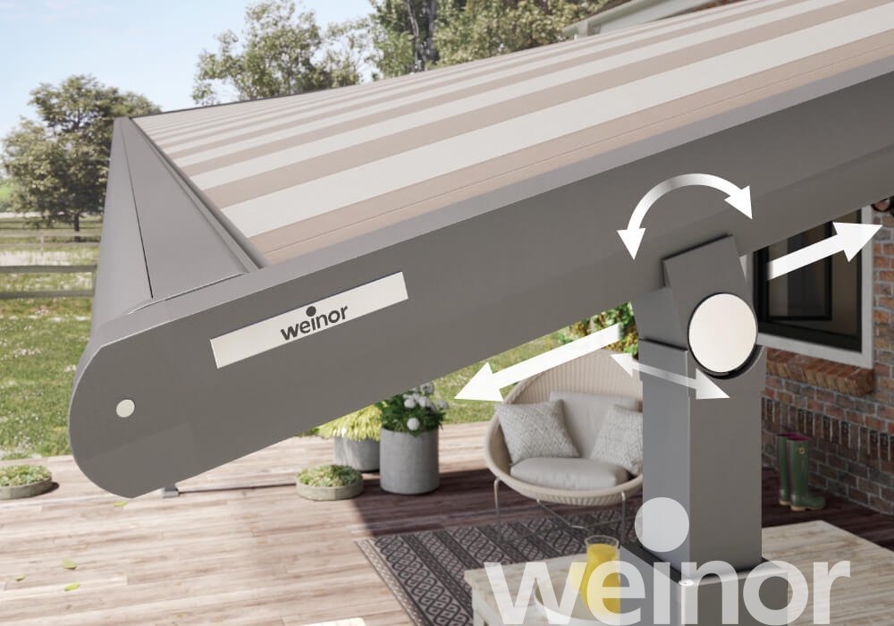 Weinor Plaza Viva Textile Patio Roofs