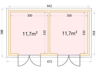 Telluria Duo 3336+ - Verde Modern Garden Living