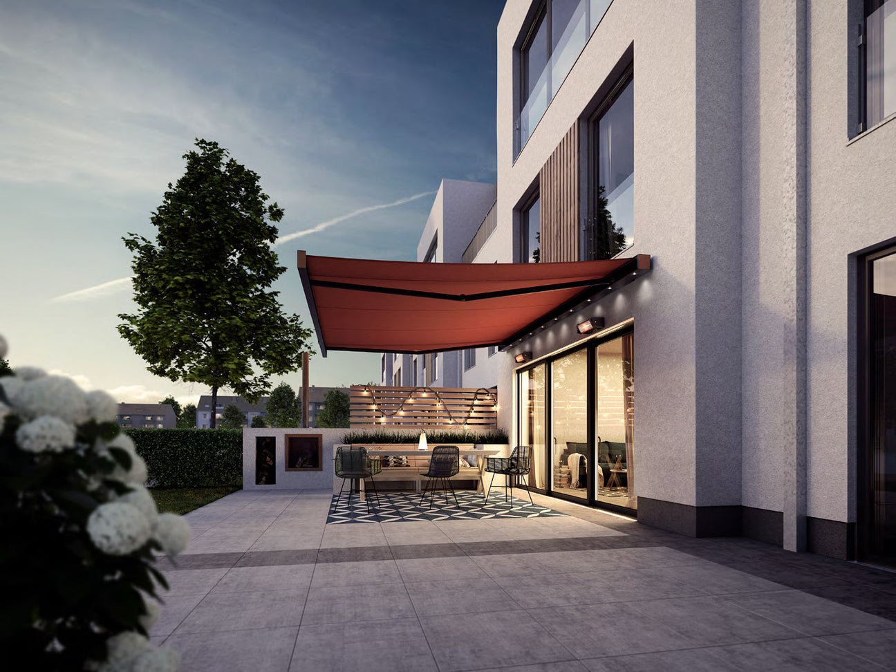 Folding Arm Awning