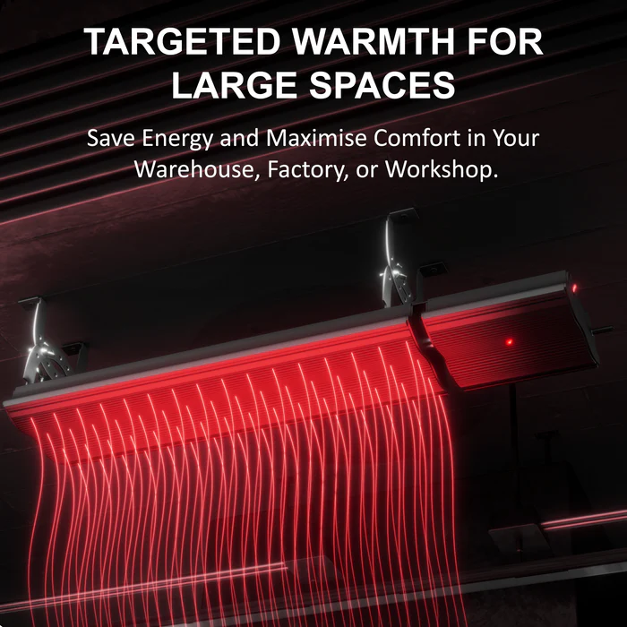 Infrared Bar Heater | Built in Thermostat | Remote control and Wifi