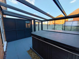 Verde Eden Glass Roof Aluminium Veranda