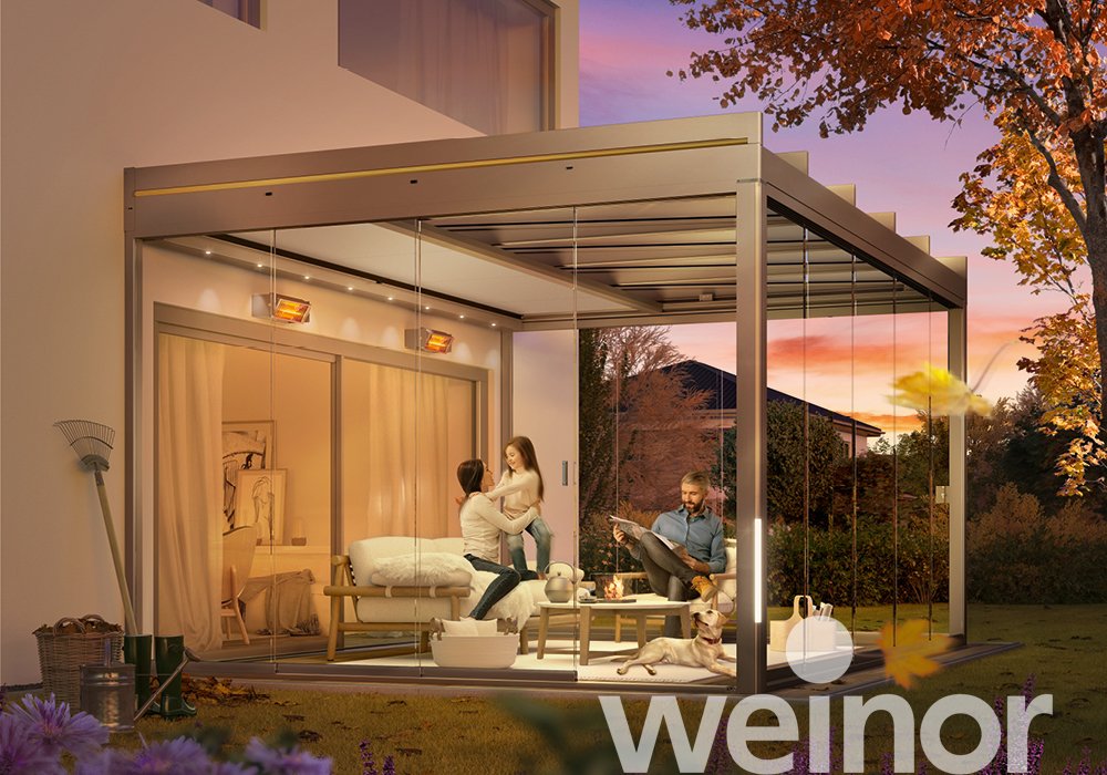 Weinor Terrazza Pure & Terrazza Pure MAX Glass Room Veranda