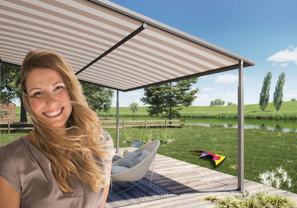 Weinor Plaza Viva Textile Patio Roofs