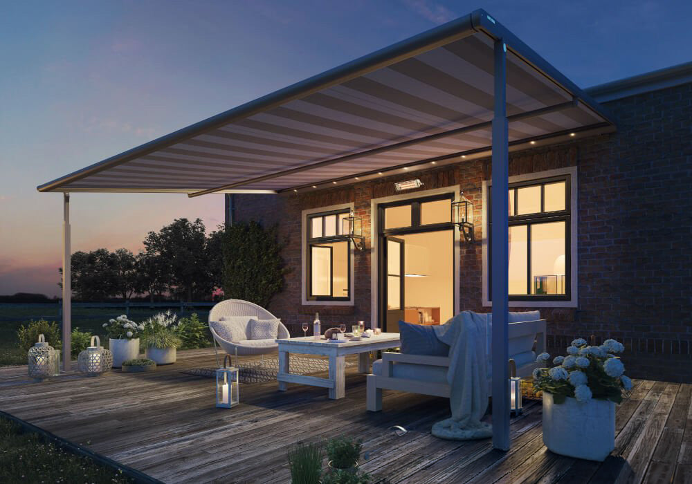 Weinor Plaza Viva Textile Patio Roofs